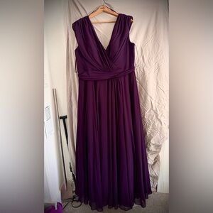 Marsoni by Colors Gown in Eggplant (Style M251)